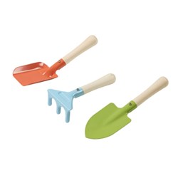 Saxon Kids Garden Tool Set Trowel, Rake and Scoop