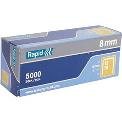 Rapid Tools Staples 13/8MM Box 5000