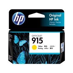 HP INK CARTRIDGE 915 Yellow 3YM17AA