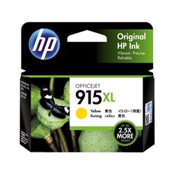 HP Ink Cartridge 915XL Yellow 3YM21AA