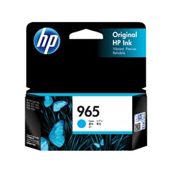 HP Ink Cartridge 965 Cyan 3JA77AA