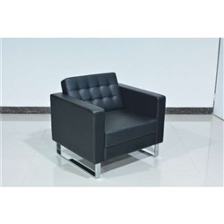 Chester Lounge Single Seat Black