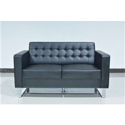 Chester Lounge Two Seater Black