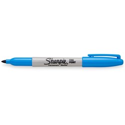 SHARPIE FINE POINT MARKER Permanent 1.0mm Fine Brilliant Blue