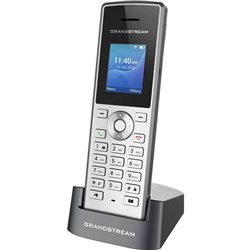 Grandstream WP810 Wi-Fi Cordless IP Phone Silver & Grey