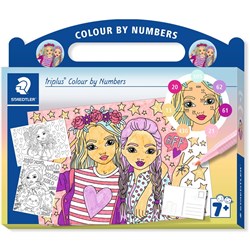 Staedtler Triplus Colour By Numbers Fashion