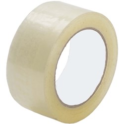 Cumberland Packaging Tape 50 Micron 48mm x 75m Clear Pack 6