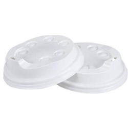 Writer Disposable Paper Cup Lids 227ml 8oz Box of 1000 White