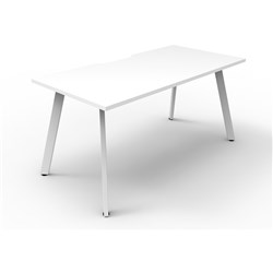 Rapidline Eternity Workstation Single Sided 1800Wx750Dx730mmH White/White