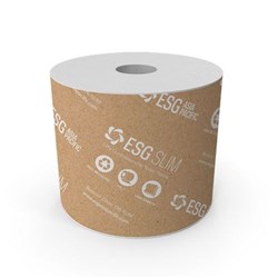 ESG Slim 2-Ply Controlled Use Toilet Tissue 36 Rolls Per Carton