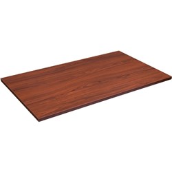 Desk Top to Suit Ergovida Sit Stand Desks 1500Wx750mmD Dark Walnut Melamine