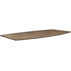 OM Premiere Boardroom Table Top Only 2400W x 1200D x 25mmH Regal Walnut
