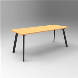 Rapidline Eternity Meeting And Boardroom Table 1800W x 750D x 730mmH Beech To