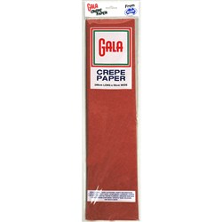 Alpen Gala Crepe Paper 240 x 50cm Ruby Pack of 12