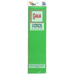 Alpen Gala Crepe Paper 240 x 50cm Emerald Green Pack of 12