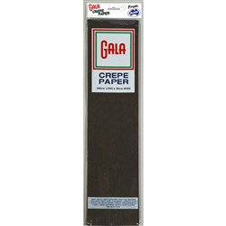 Alpen Gala Crepe Paper 240 x 50cm Black Pack of 12