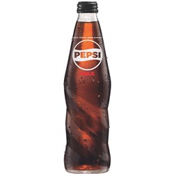 Pepsi Max 300ml Glass Glass Bottle Pack Of 24