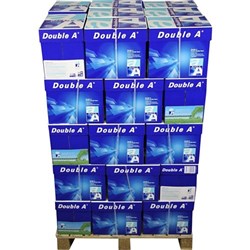 Pallet of Double A Copy Paper A4 Premium FSC 80gsm White (300 Reams)