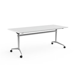 OLG Uni Flip Table 1200W x 600D x 720mmH White Frame