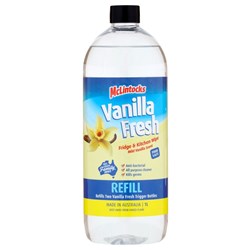 McLintocks Vanilla Fresh All Purpose Cleaner Refill Bottle 1ltr