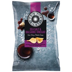 Red Rock Deli Potato Chips Salt And Vinegar 165g