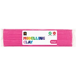 Educational Colours Modelling Clay 500gm                Pink