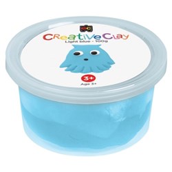 Educational Colours CreativClay 100gm Light Blue