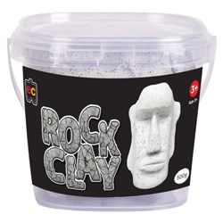 Educational Colours Rock Clay 500gm Grey