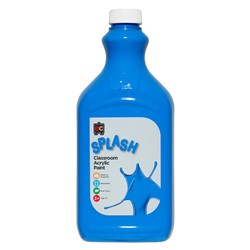 EC Classroom Splash Paint 2 Litre Sky - Cobalt Sky Blue