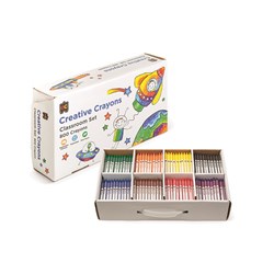 EC Classroom Set Crayons Classroom Pack of 800