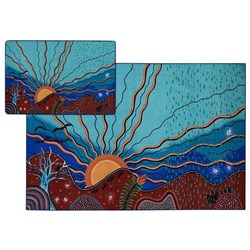 Elizabeth Richards Indigenous Season Carpet Rug Small 1.5m x 1m