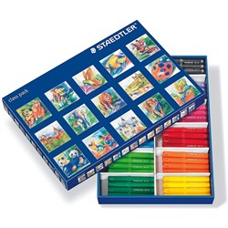 Staedtler Noris Jumbo Fibre Tip Markers Classroom Pack Box of 144