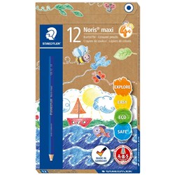 Staedtler 126 Noris Pencils Blue Box of 12 Maxi Learner