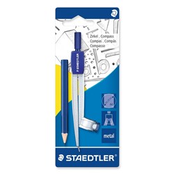 Staedtler School Compass Set with Universal Adaptor and Small Pencil