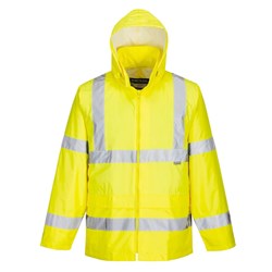 Portwest Hi-Vis Rain Jacket Extra Large Yellow