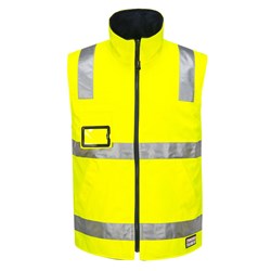 Huski Hi-Vis Reversible Vest 4XL Yellow