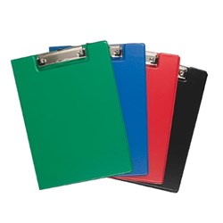 Marbig PVC Clipboard A4 Assorted Colours