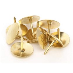 Marbig Brass Thumb Tacks Pack 100