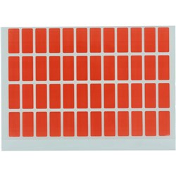 Avery Block Colour Label Orange 19x42mm Pack 240 Labels