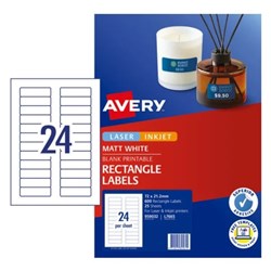 Avery Mini Data Cartridge Labels L7665