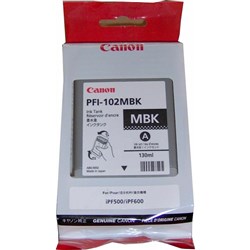 Canon PFI102MBK Matte Black Ink Cartridge