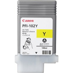 Canon PFI102 Yellow Ink Cartridge
