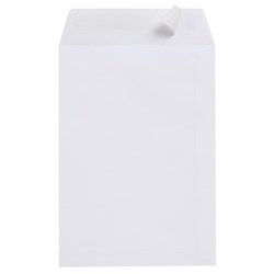 Cumberland Plain Envelope Pocket C4 229 x 324mm Strip Seal White Box of 250
