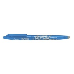 Pilot FriXion Gel Ballpoint Pen Erasable Fine 0.7mm Light Blue