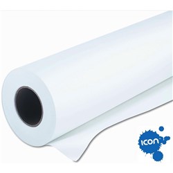 Plotter Paper 610mm x 50m 50mm Core 80gsm Bond Roll 80gsm