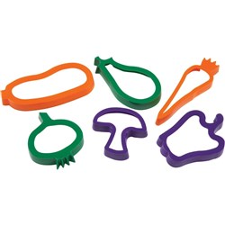 EC Cookie Cutters Vegetables Set6