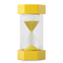 Tickit Large Sand Timer 10 Minute ( Yellow )