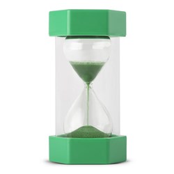 Tickit Large Sand Timer 5 Minutes ( Green )