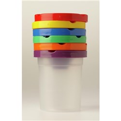Paint Pot Complete Set With Stopper Set of 6