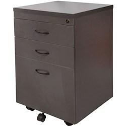 Rapidline Rapid Worker Mobile Pedestal 2 Drawer 1 File 465W x 447D x 690mmH Ironstone